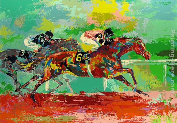 Leroy Neiman Race of the Year (Affirmed and Spectacular Bid)